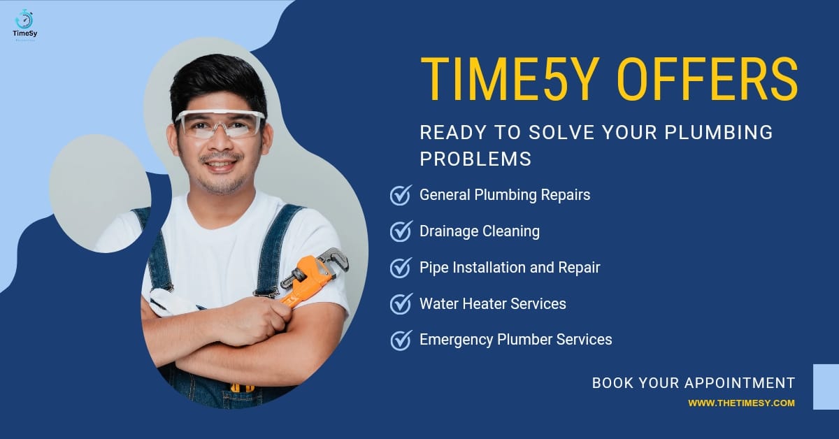 Timesy Offers Best Plumber Near Me